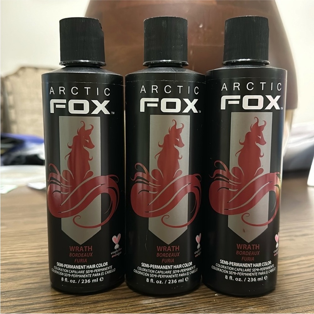 Arctic Fox Wrath Bordeaux Hair Color